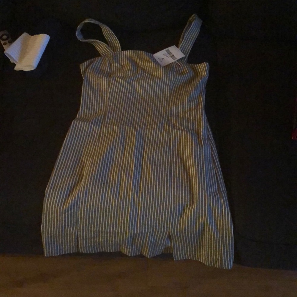 Pin strip army dress